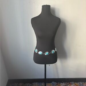 8 Other Reasons Turquoise and Silver Statement Belt
